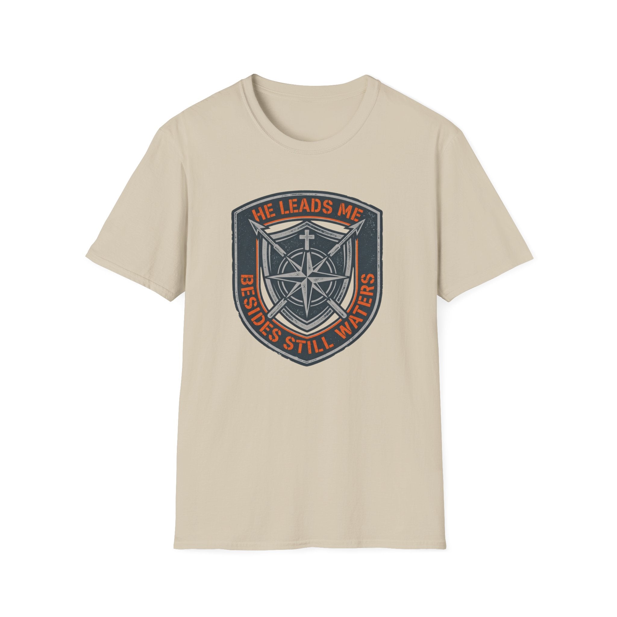 He Leads Me Beside Still Waters T-Shirt