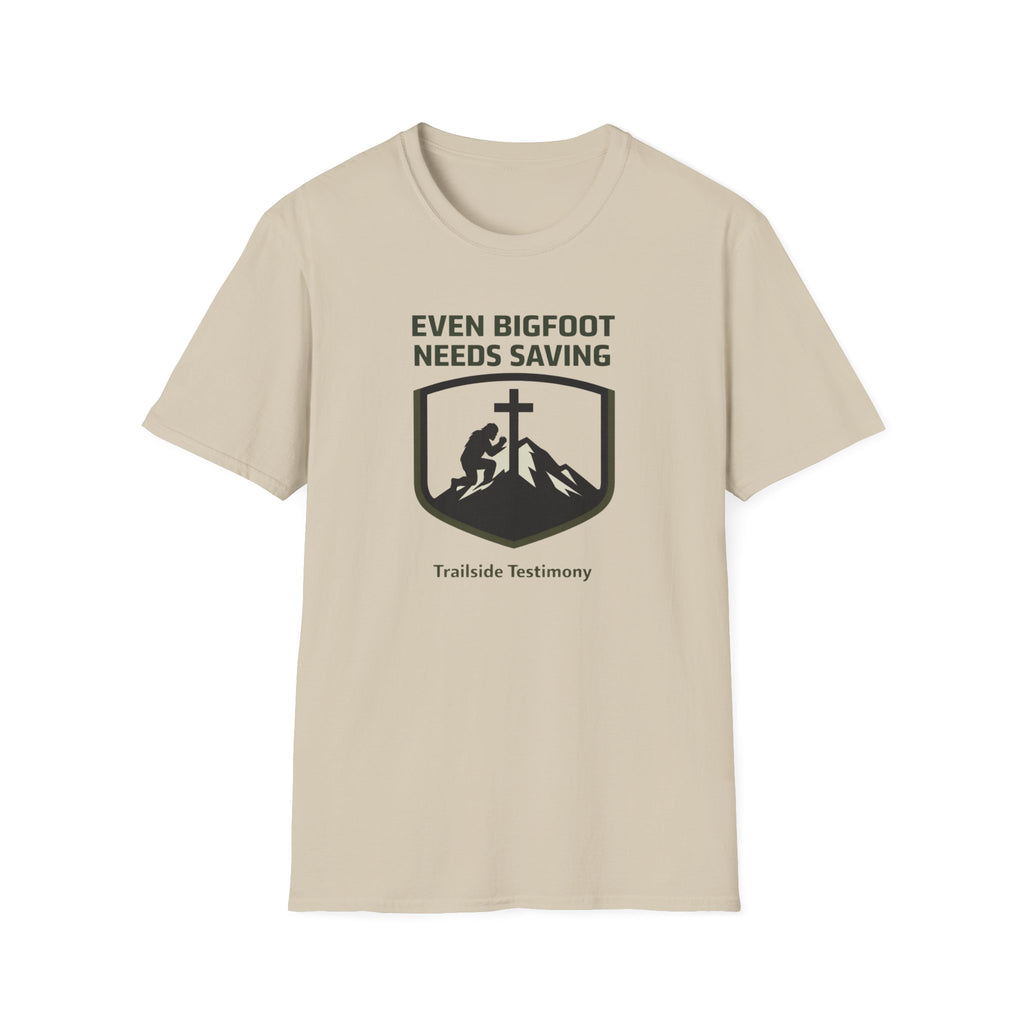 Even Bigfoot Needs Saving Outdoor T-Shirt