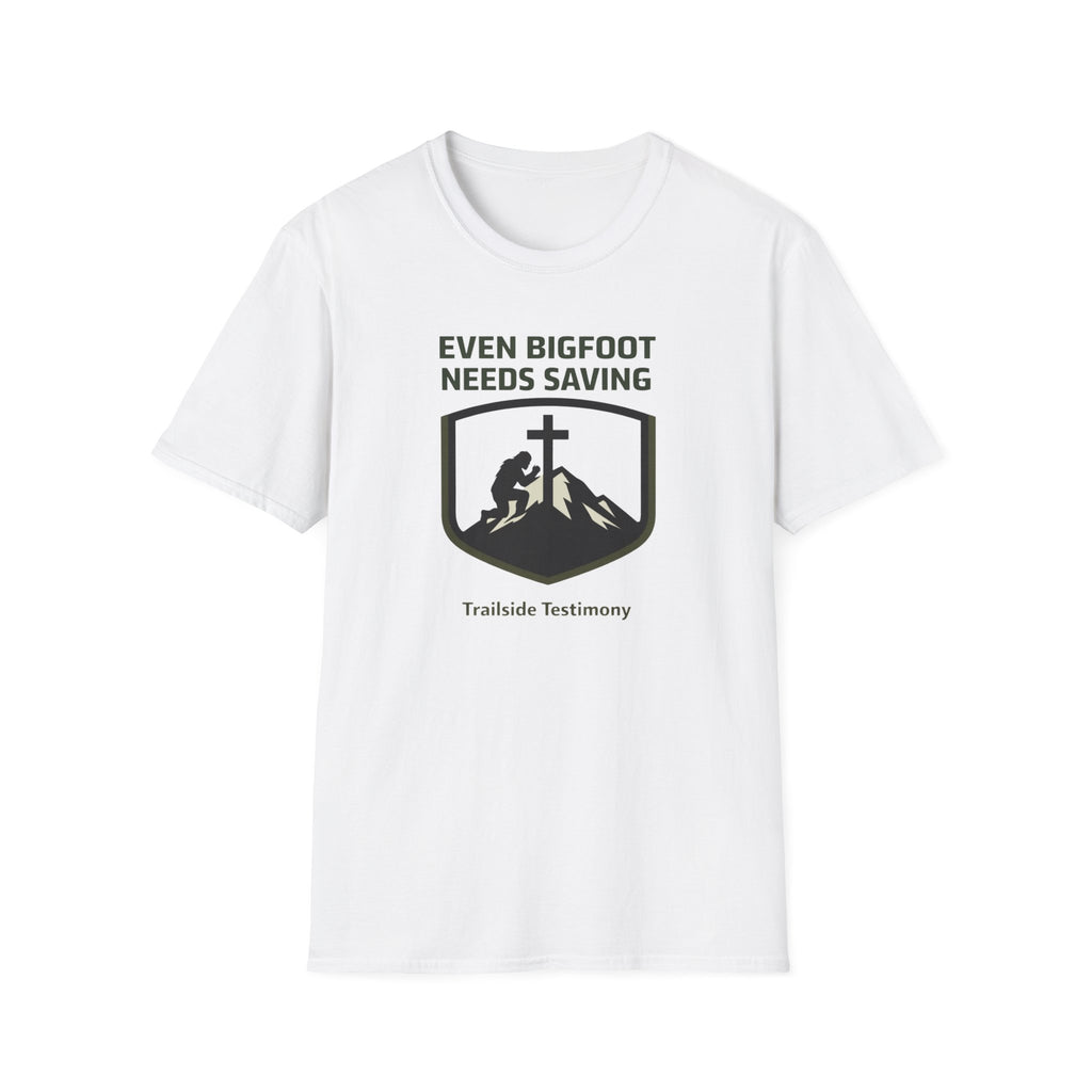 Even Bigfoot Needs Saving Outdoor T-Shirt