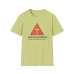 Lead Me Not Into Temptation Funny Outdoor Hiking Camping T-Shirt Designed For The Faithful