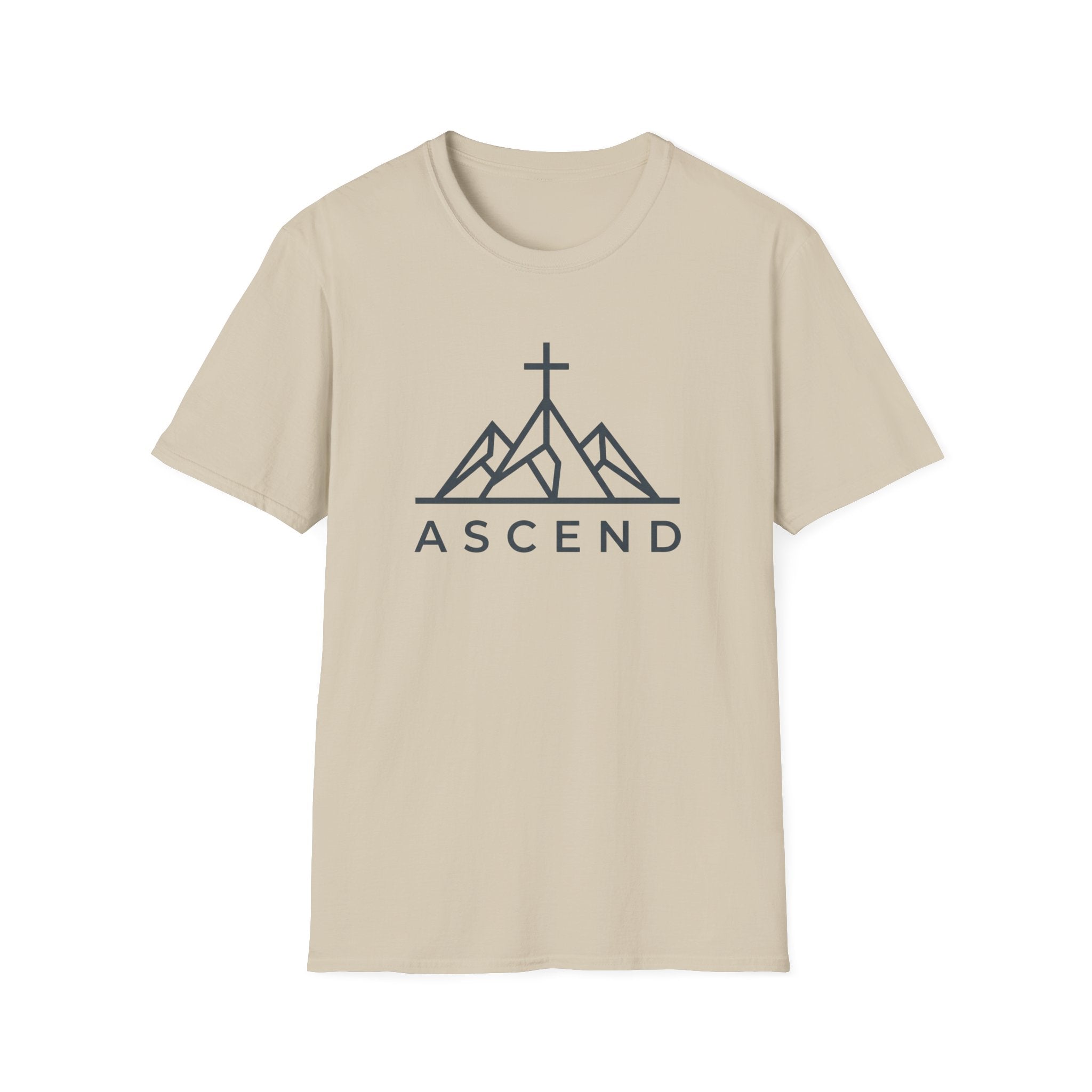Ascend Outdoor Hiking Camping Spiritual T-Shirt Designed For The Faithful