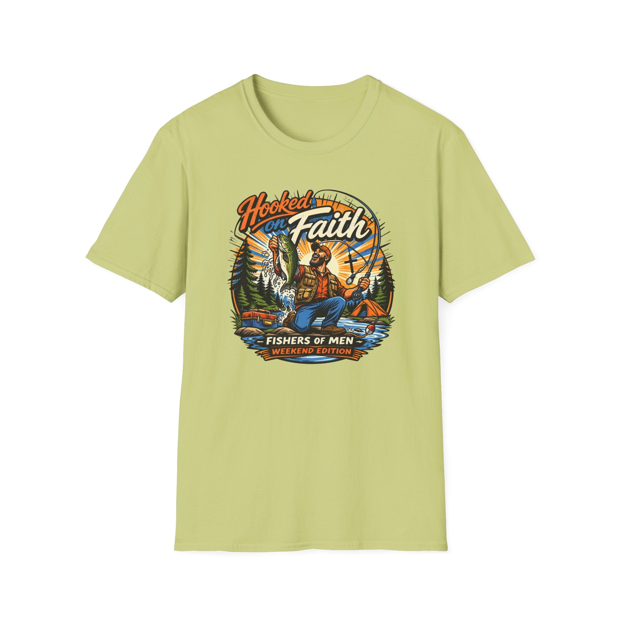 Hooked On Faith Fishers Of Men Weekend Edition T-Shirt