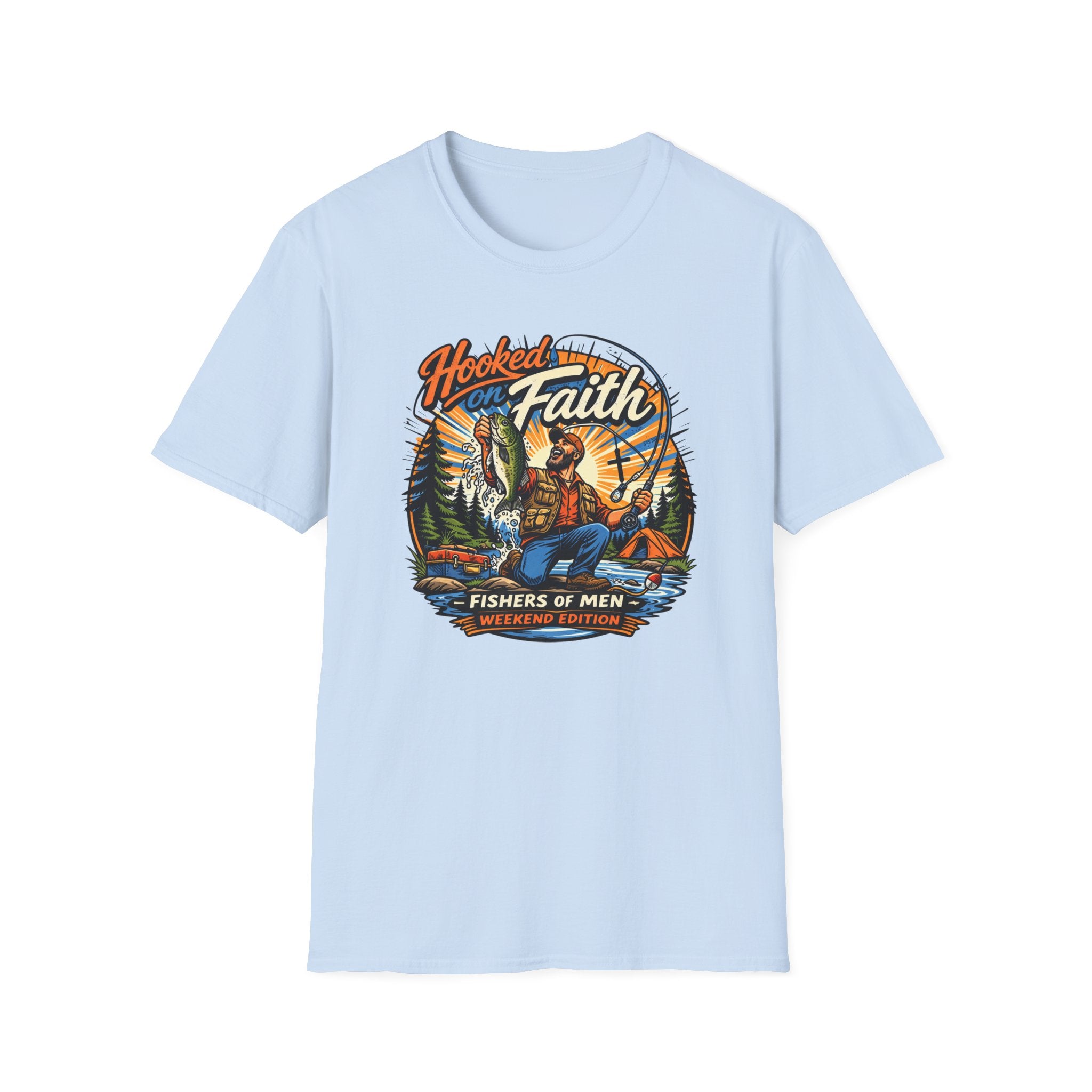 Hooked On Faith Fishers Of Men Weekend Edition T-Shirt