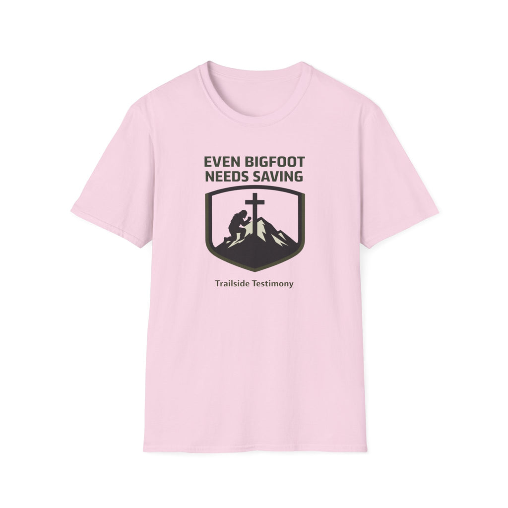 Even Bigfoot Needs Saving Outdoor T-Shirt