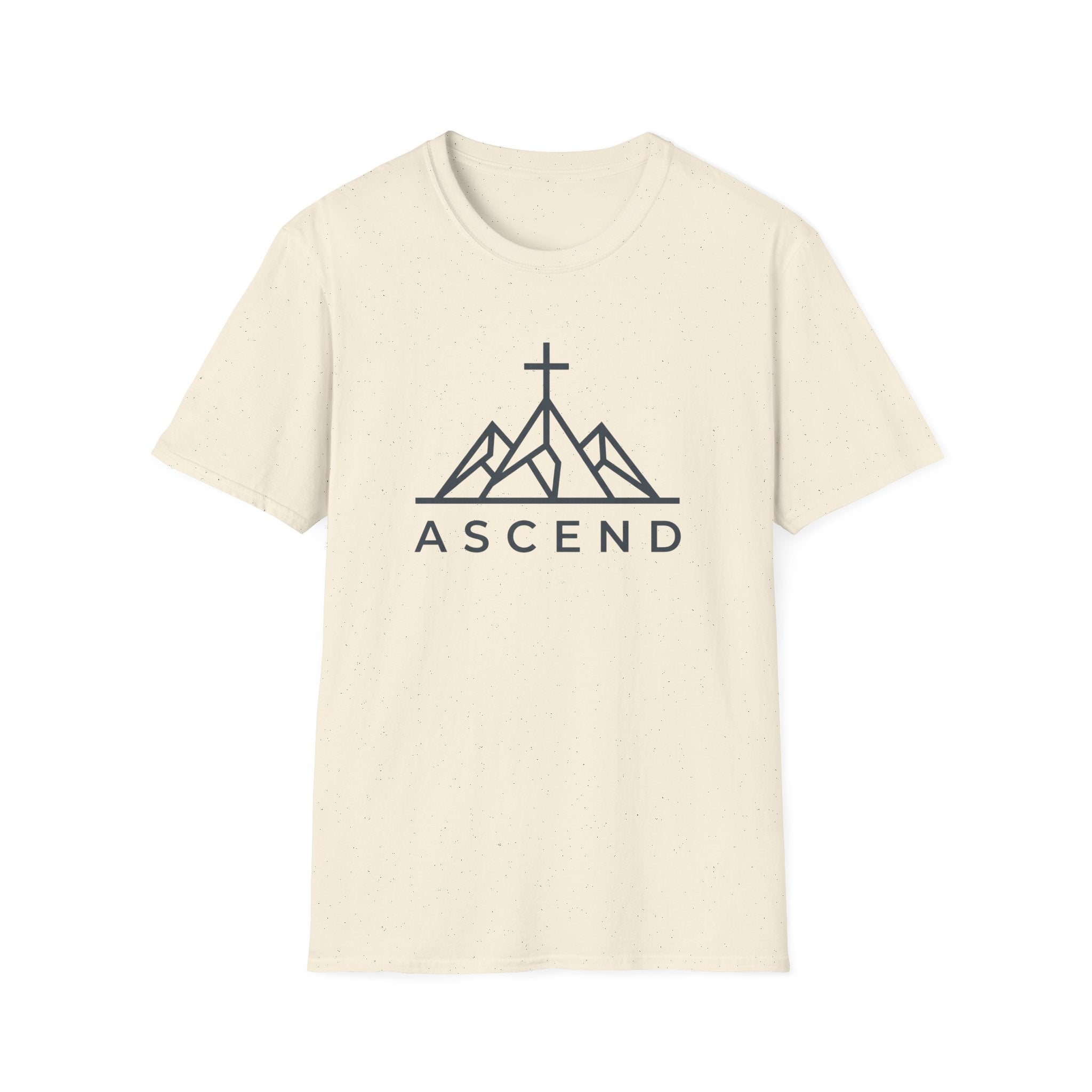 Ascend Outdoor Hiking Camping Spiritual T-Shirt Designed For The Faithful