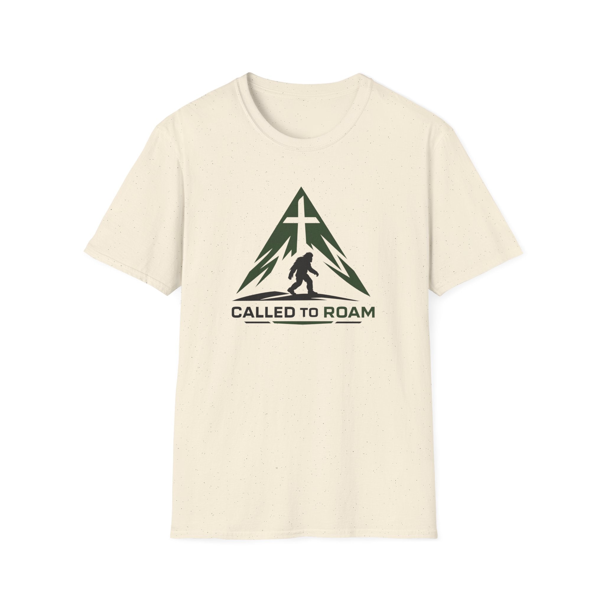 Called To Roam Bigfoot Outdoor Hiking Camping T-Shirt Designed For The Faithful