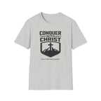 Conquer With Christ - Built For The Summit T-Shirt