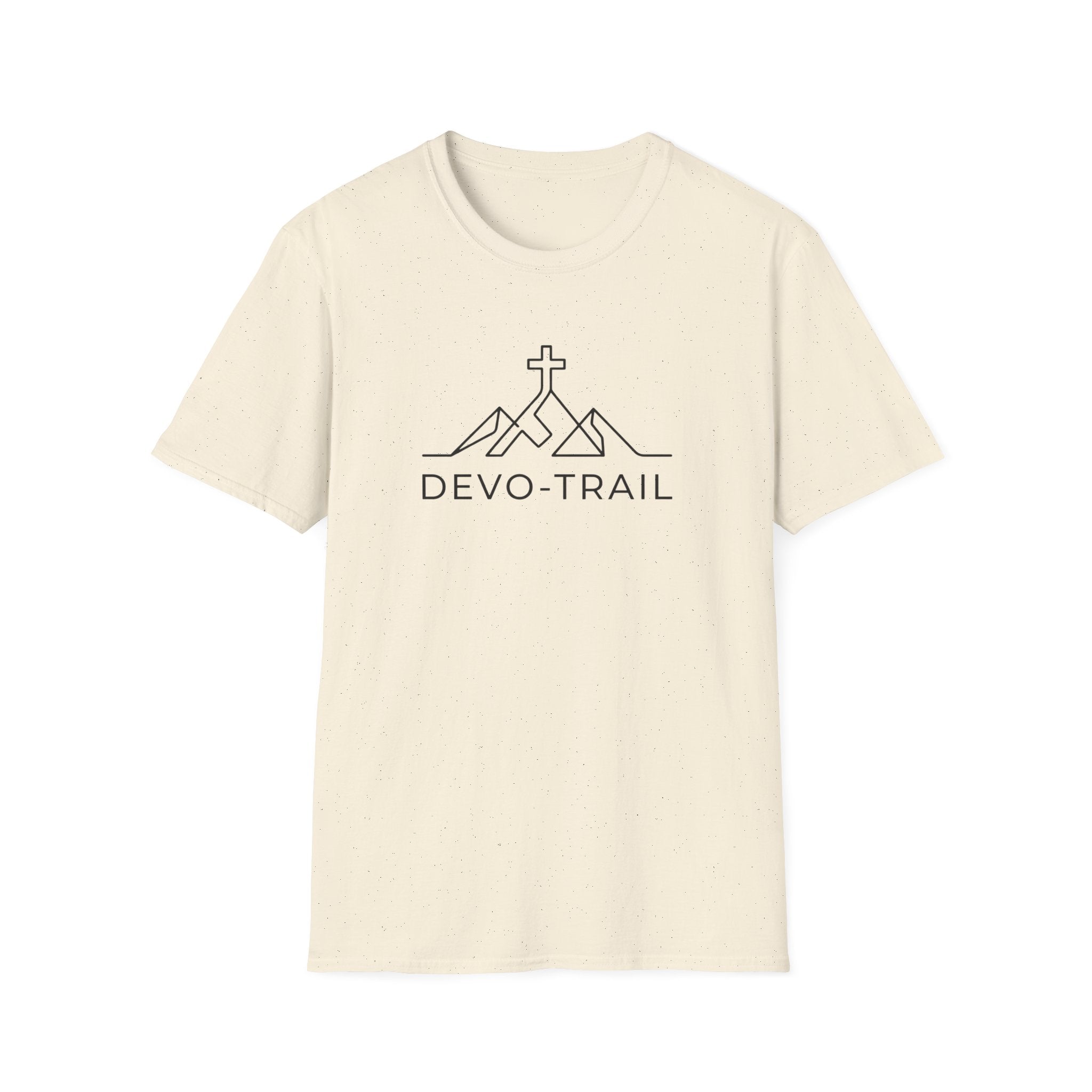 Devo-Trail Outdoor Hiking Camping Fun T-Shirt Designed For The Faithful