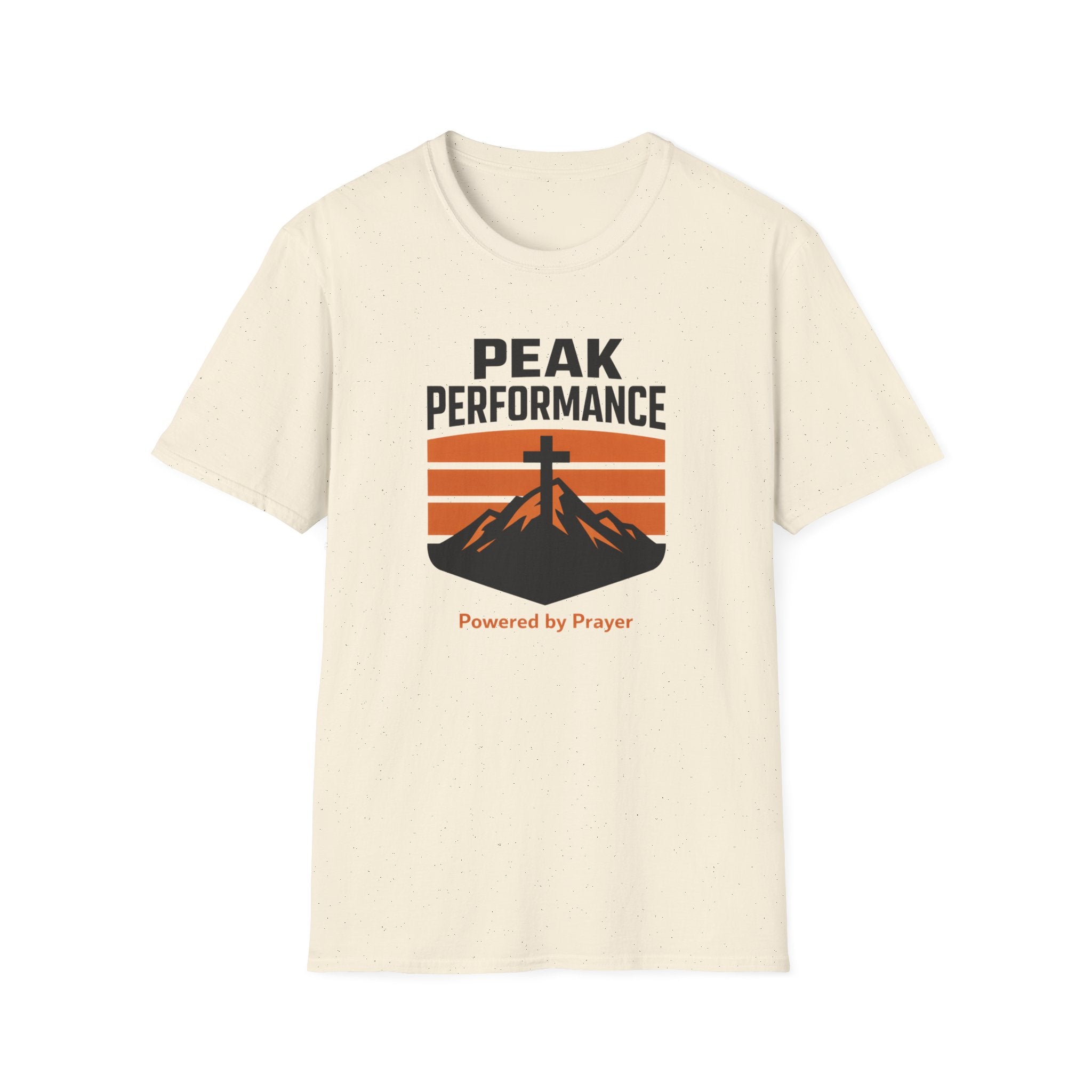 Peek Performance Powered By Prayer Outdoor Camping T-Shirt Designed For The Faithful