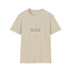 Cast Your Cares And Your Line Outdoor Camping Hiking Fishing T-Shirt Designed For The Faithful