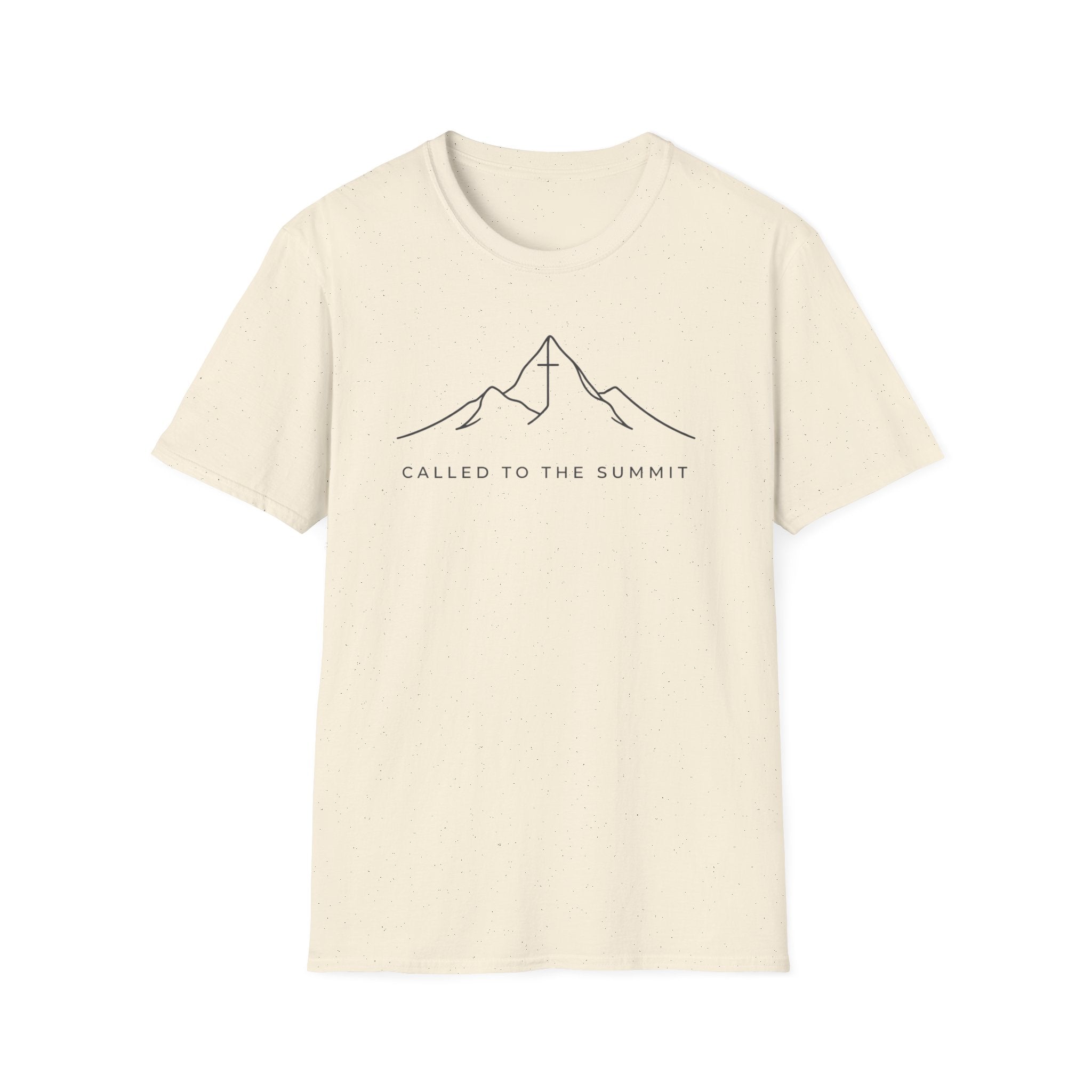 Called To The Summit Outdoor Hiking Camping T-Shirt Designed For The Faithful