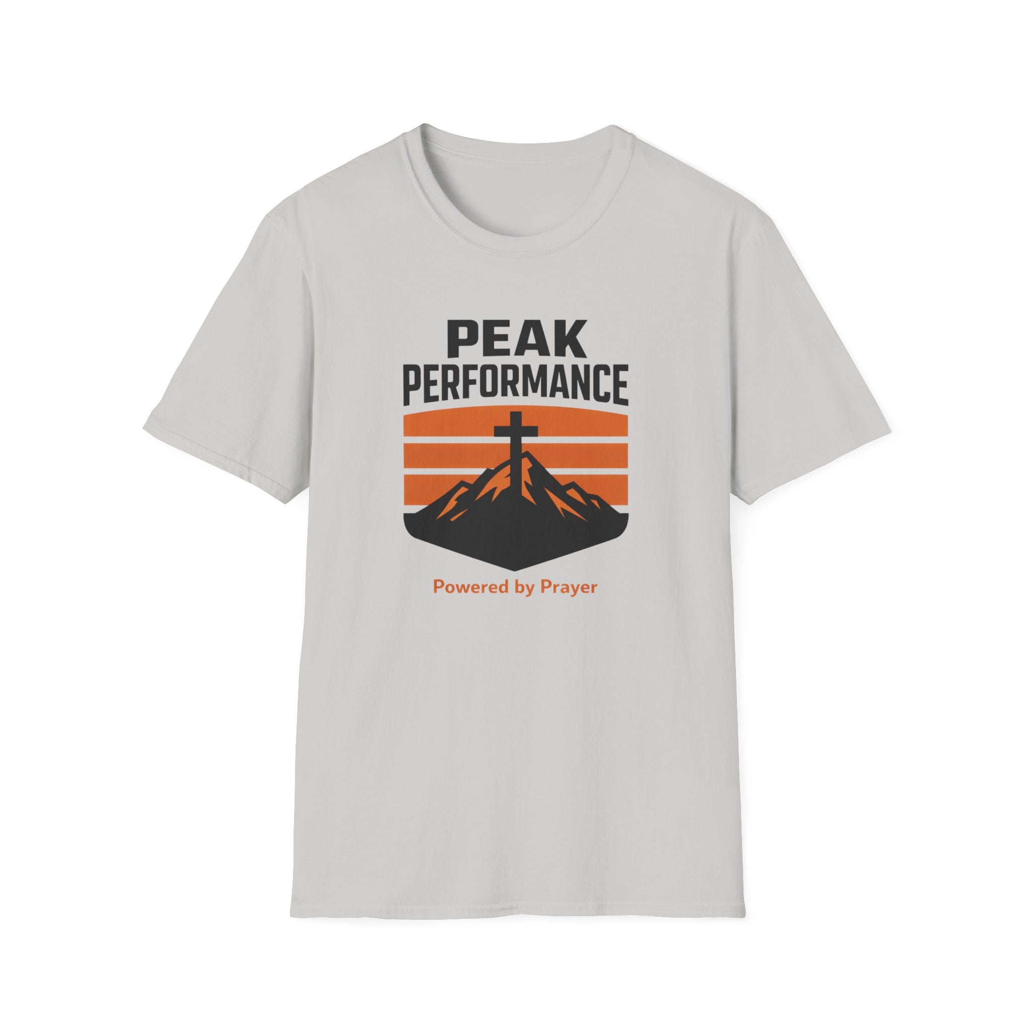 Peek Performance Powered By Prayer Outdoor Camping T-Shirt Designed For The Faithful