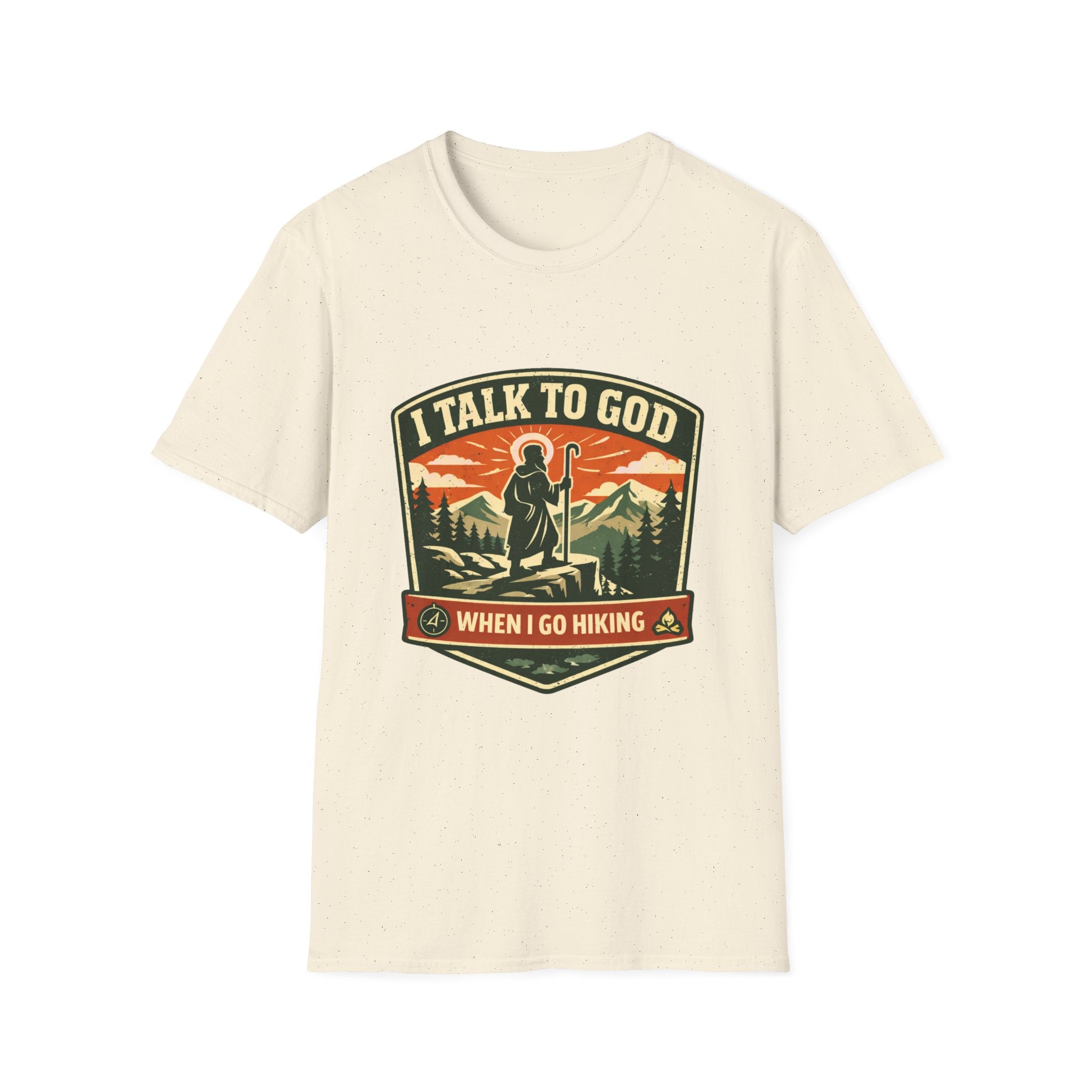 I Talk To God When I Go Hiking T-Shirt