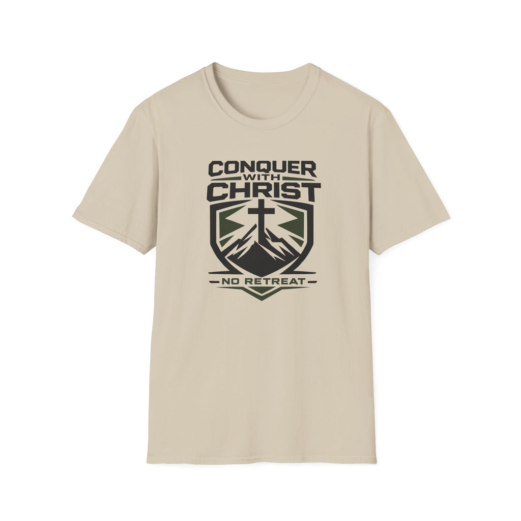 Conquer With Christ, No Retreat T-Shirt