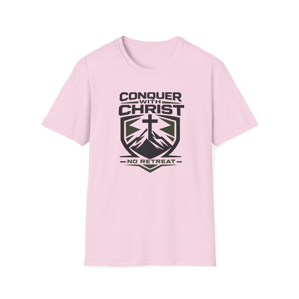 Conquer With Christ, No Retreat T-Shirt