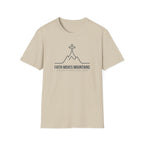 Faith Moves Mountains, But Knees... T-Shirt