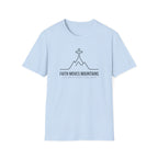 Faith Moves Mountains, But Knees... T-Shirt
