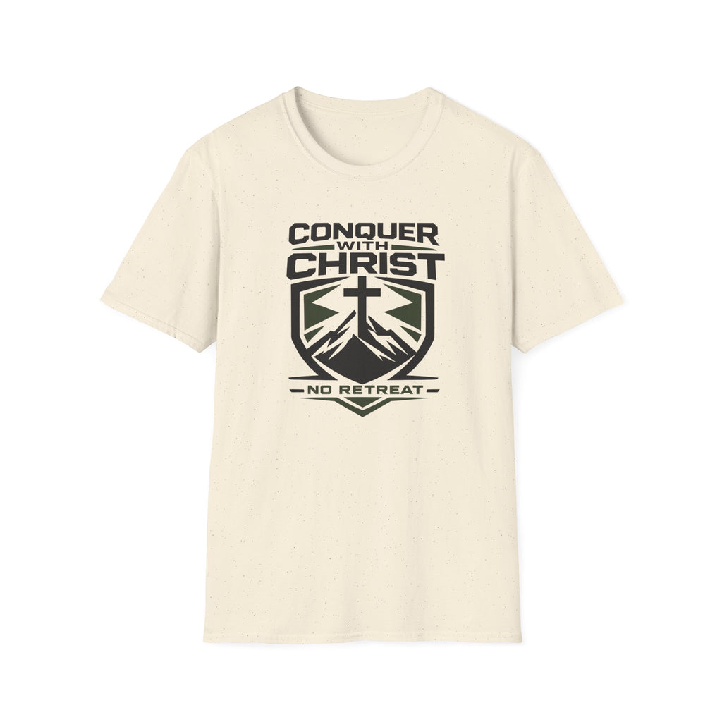 Conquer With Christ, No Retreat T-Shirt