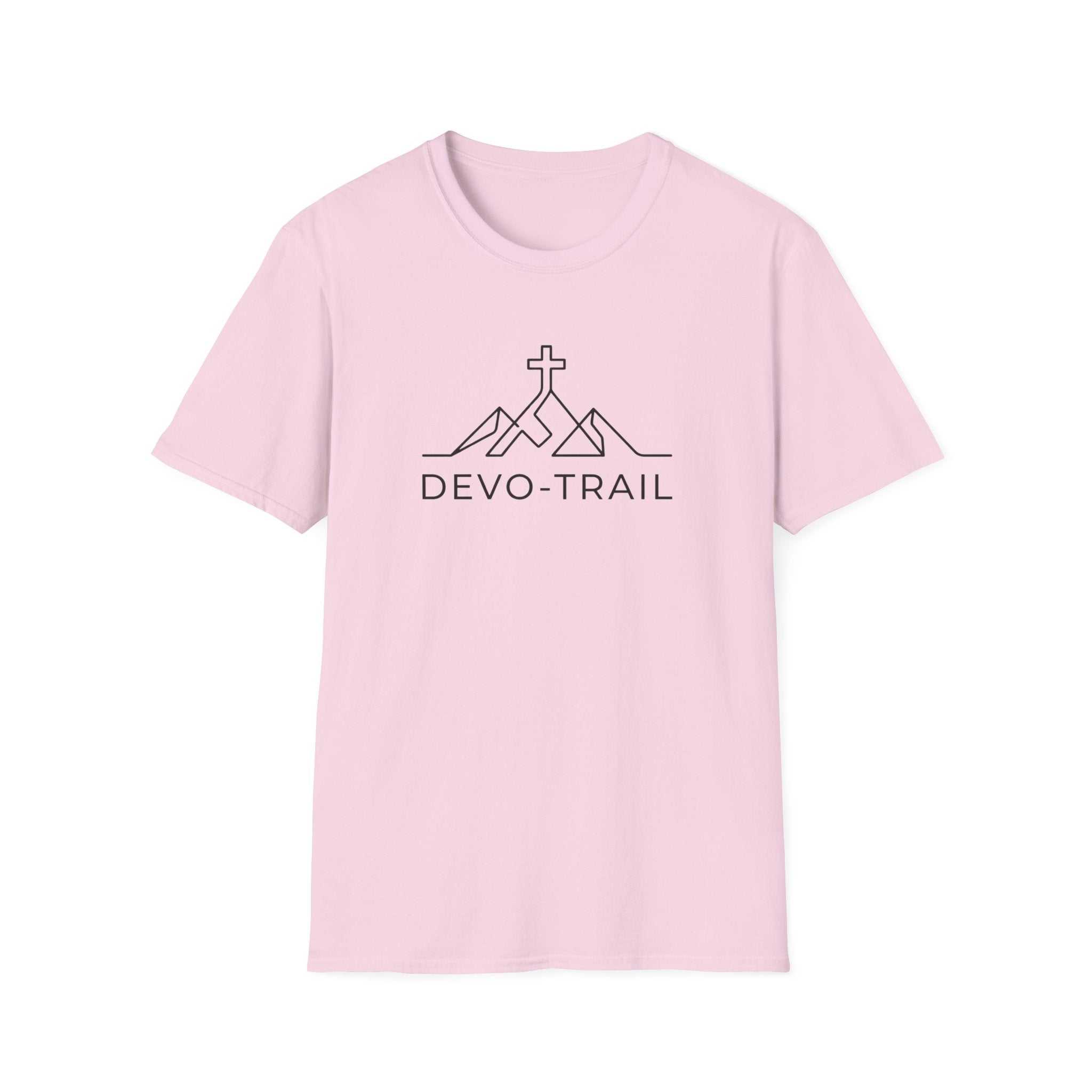 Devo-Trail Outdoor Hiking Camping Fun T-Shirt Designed For The Faithful