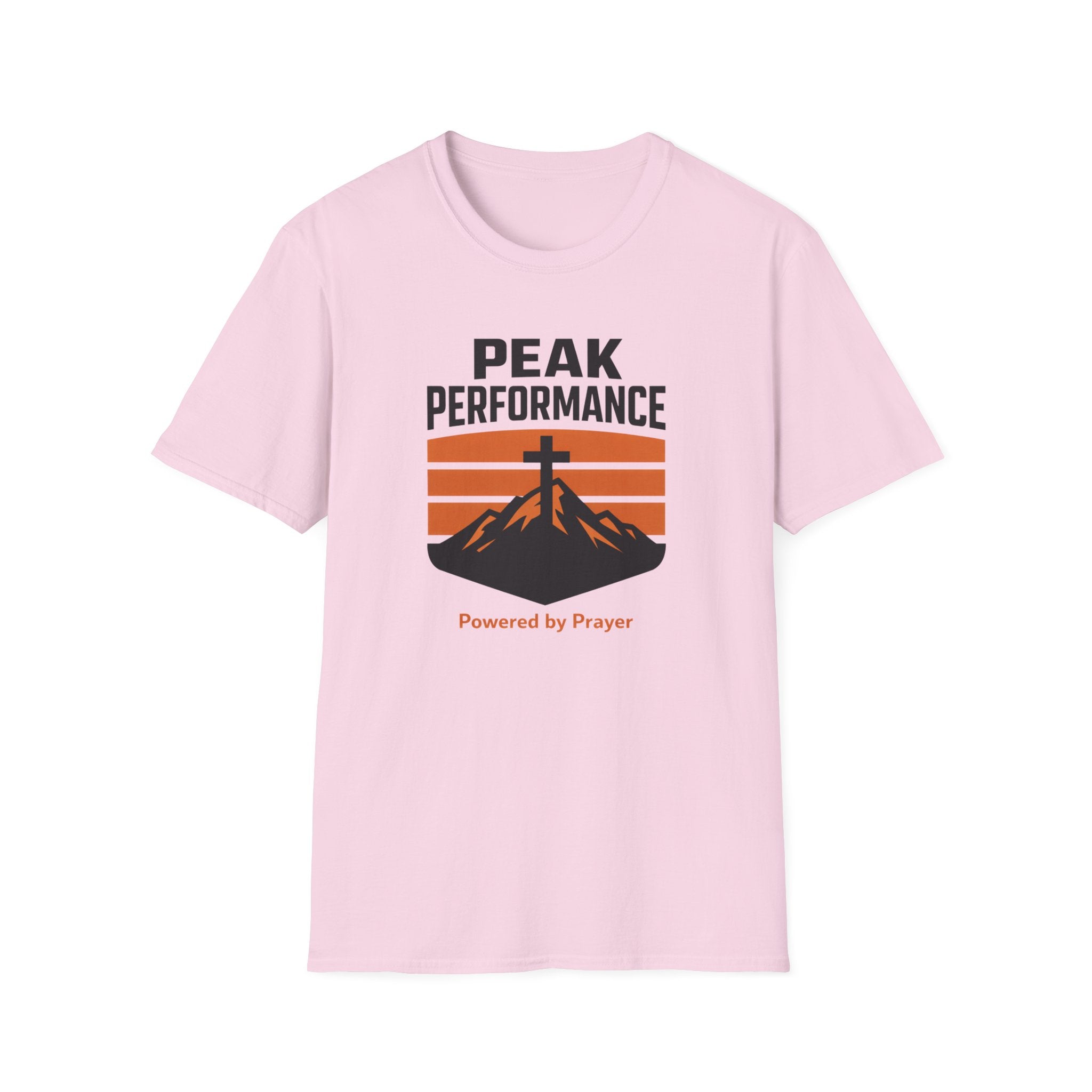 Peek Performance Powered By Prayer Outdoor Camping T-Shirt Designed For The Faithful