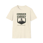 Conquer With Christ - Built For The Summit T-Shirt