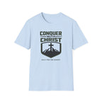 Conquer With Christ - Built For The Summit T-Shirt