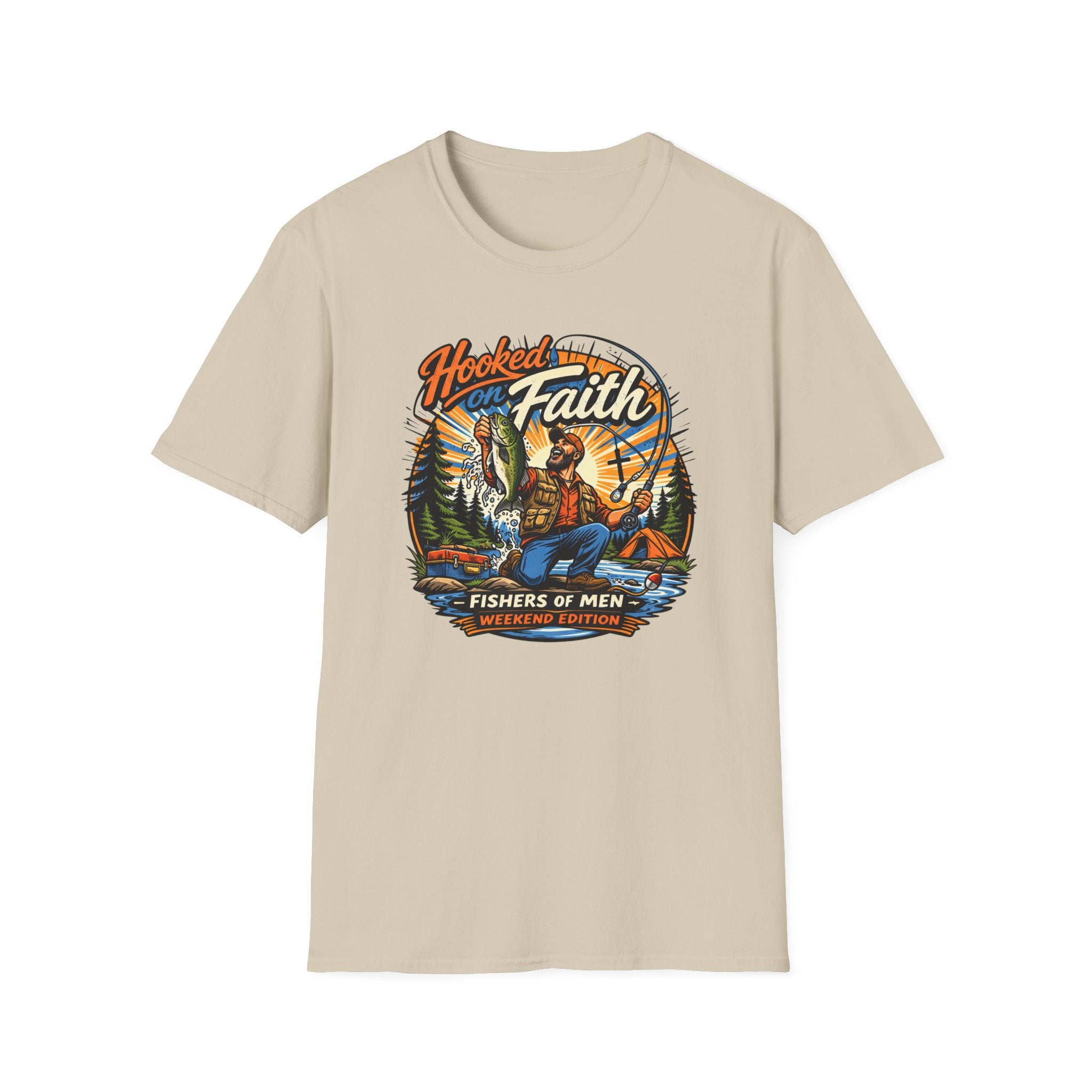 Hooked On Faith Fishers Of Men Weekend Edition T-Shirt