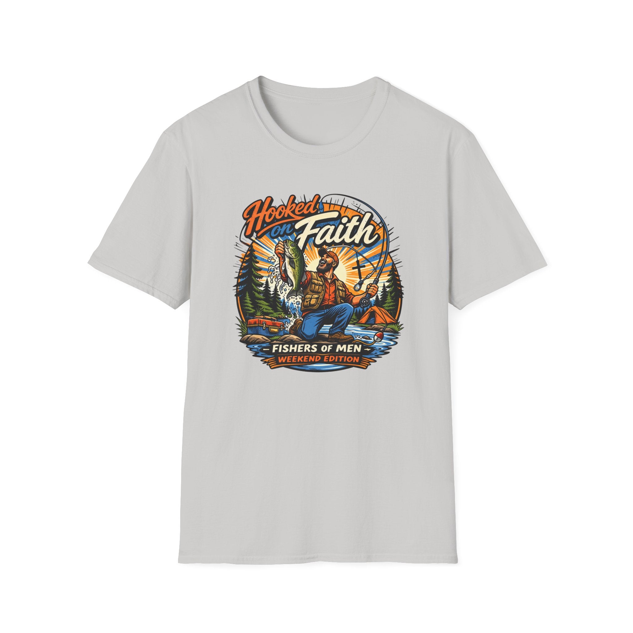 Hooked On Faith Fishers Of Men Weekend Edition T-Shirt