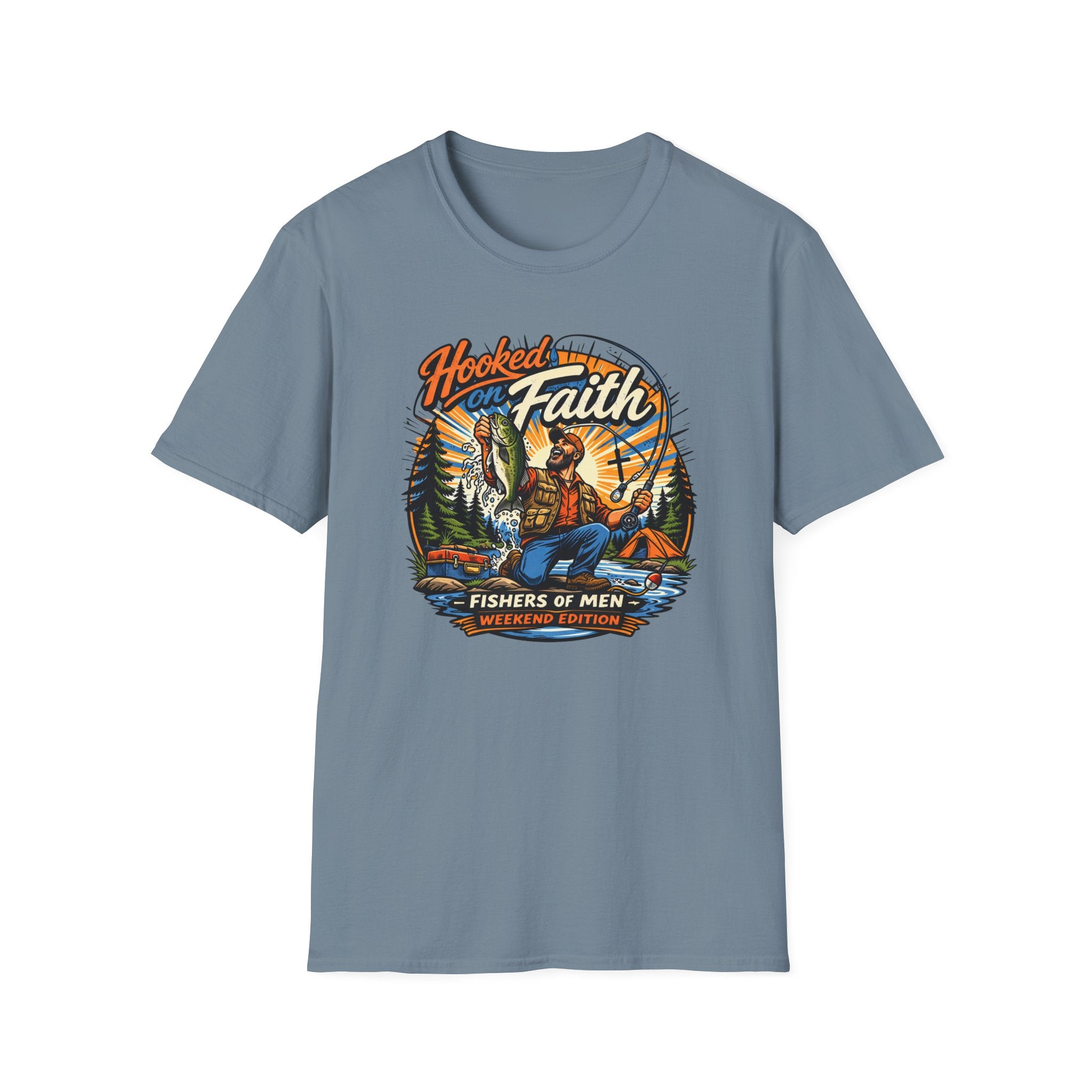 Hooked On Faith Fishers Of Men Weekend Edition T-Shirt