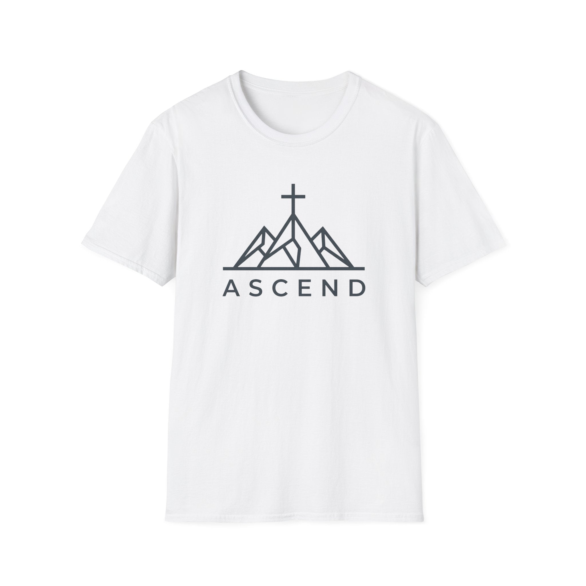 Ascend Outdoor Hiking Camping Spiritual T-Shirt Designed For The Faithful