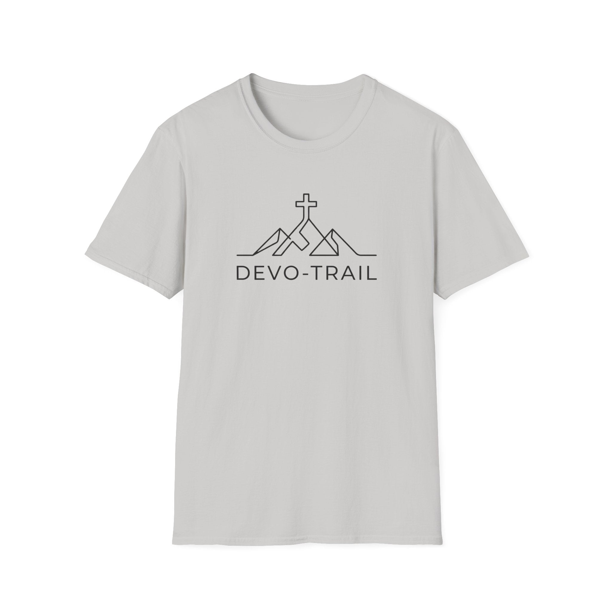 Devo-Trail Outdoor Hiking Camping Fun T-Shirt Designed For The Faithful
