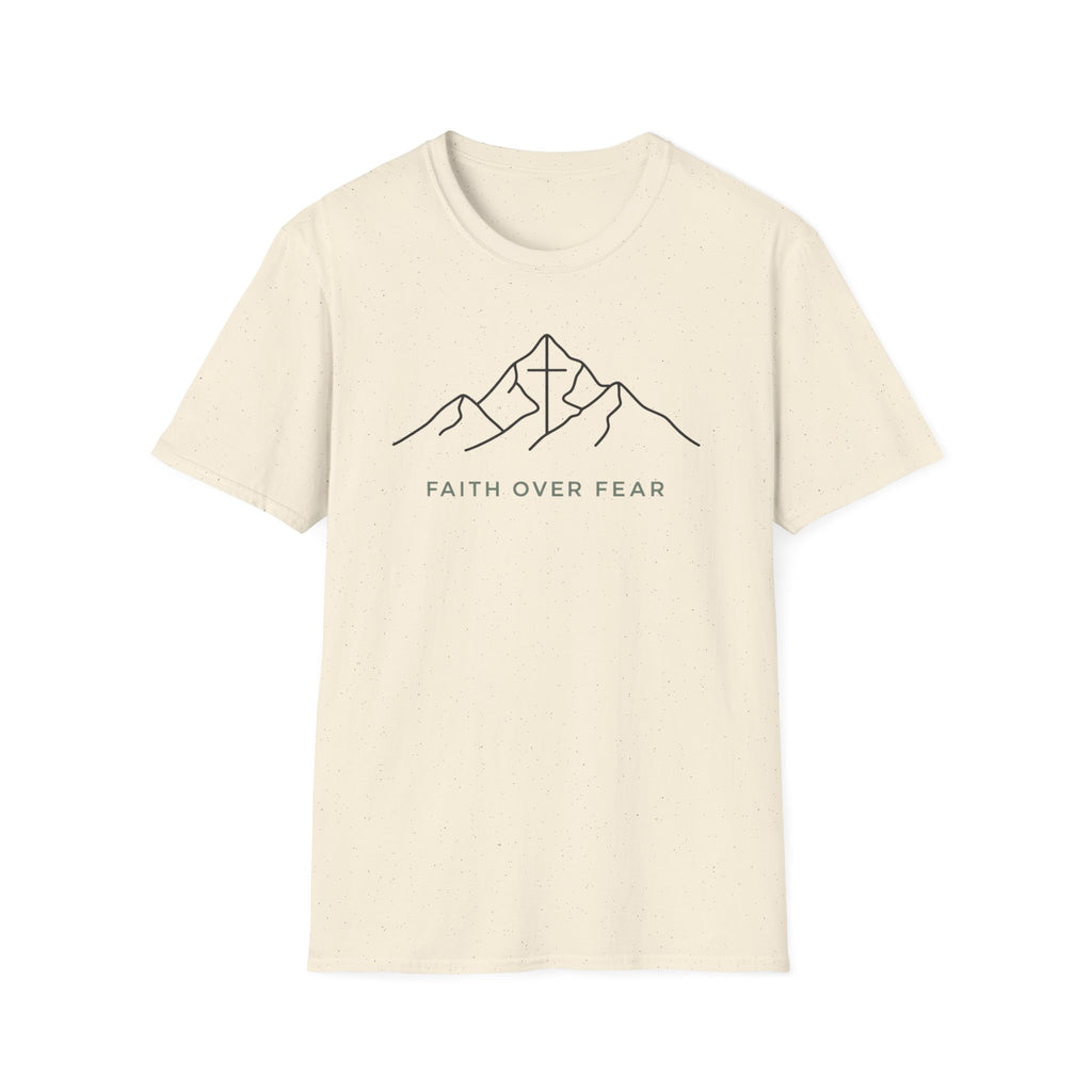 Faith Over Fear Hiking Camping T-Shirt