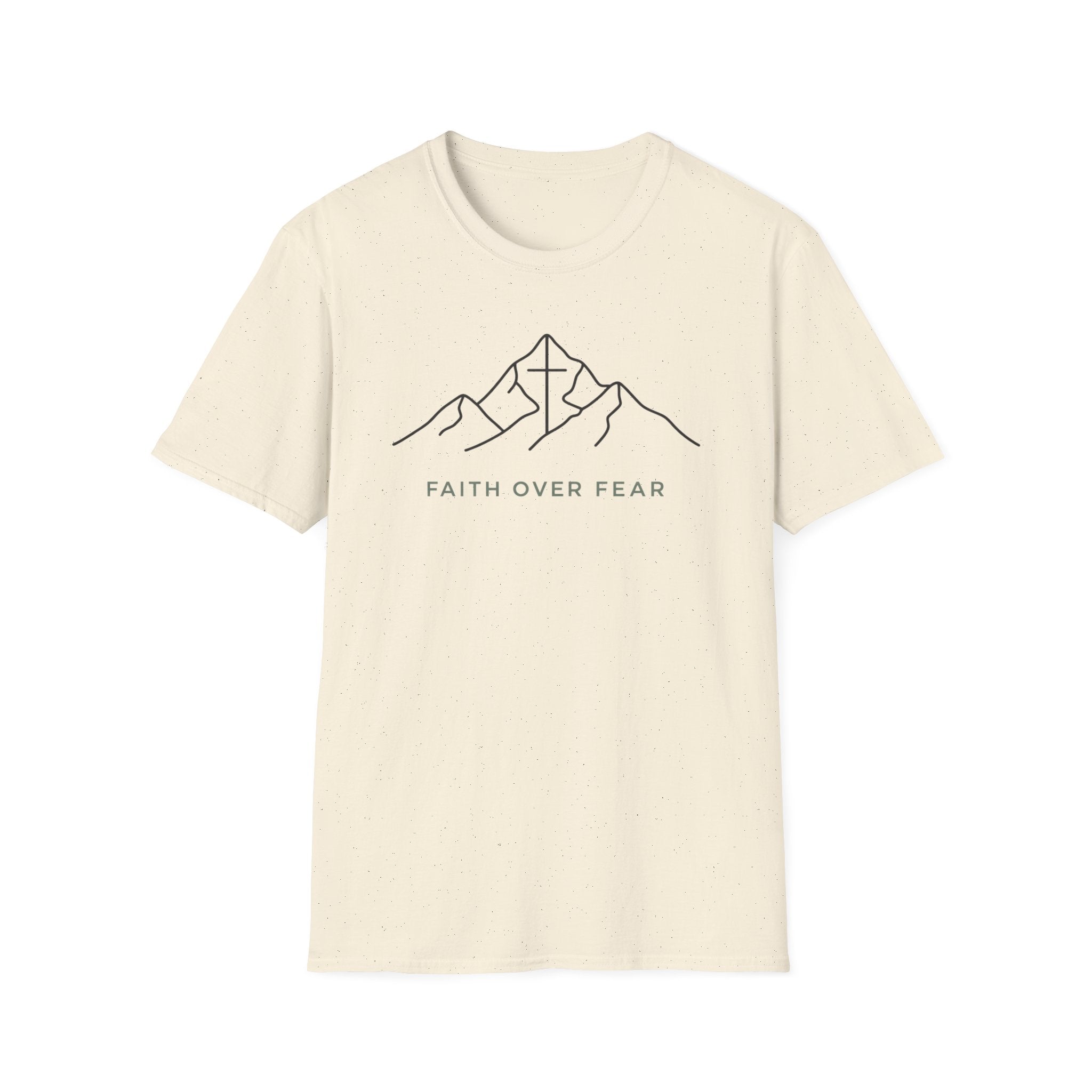 Faith Over Fear Hiking Camping T-Shirt