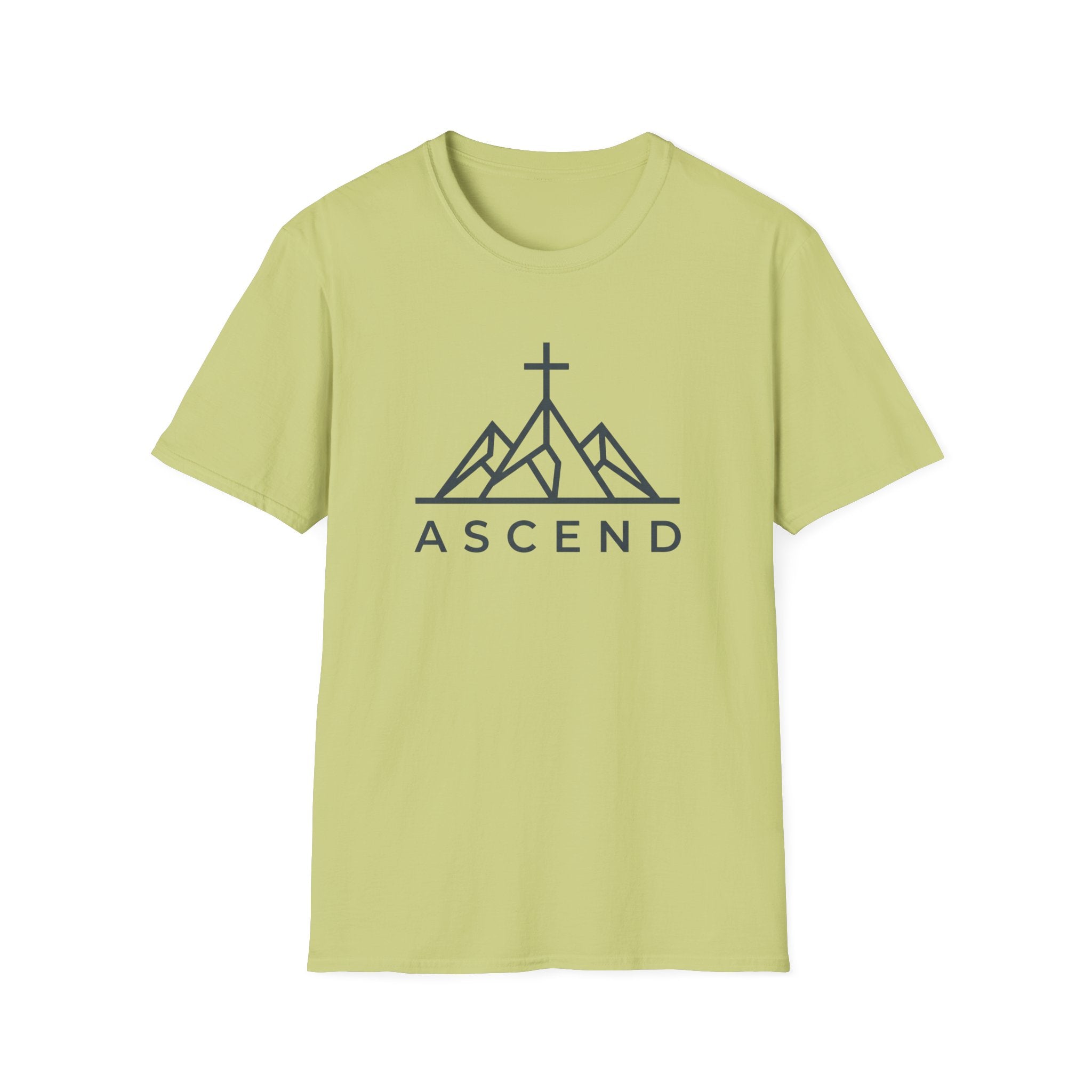 Ascend Outdoor Hiking Camping Spiritual T-Shirt Designed For The Faithful