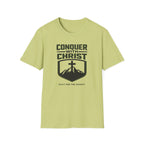 Conquer With Christ - Built For The Summit T-Shirt