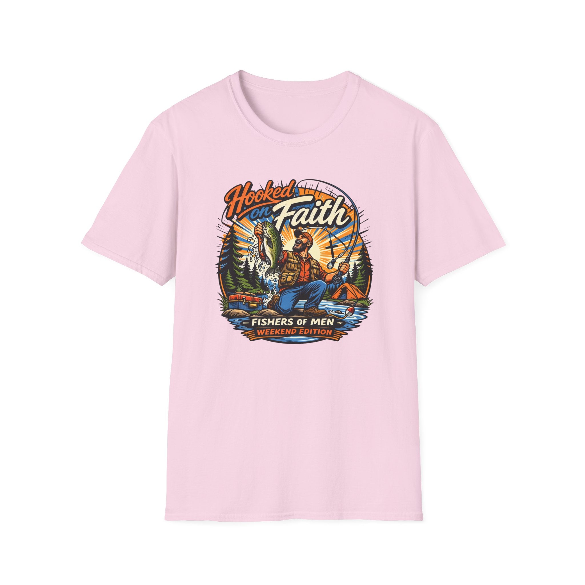 Hooked On Faith Fishers Of Men Weekend Edition T-Shirt