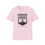 Conquer With Christ - Built For The Summit T-Shirt