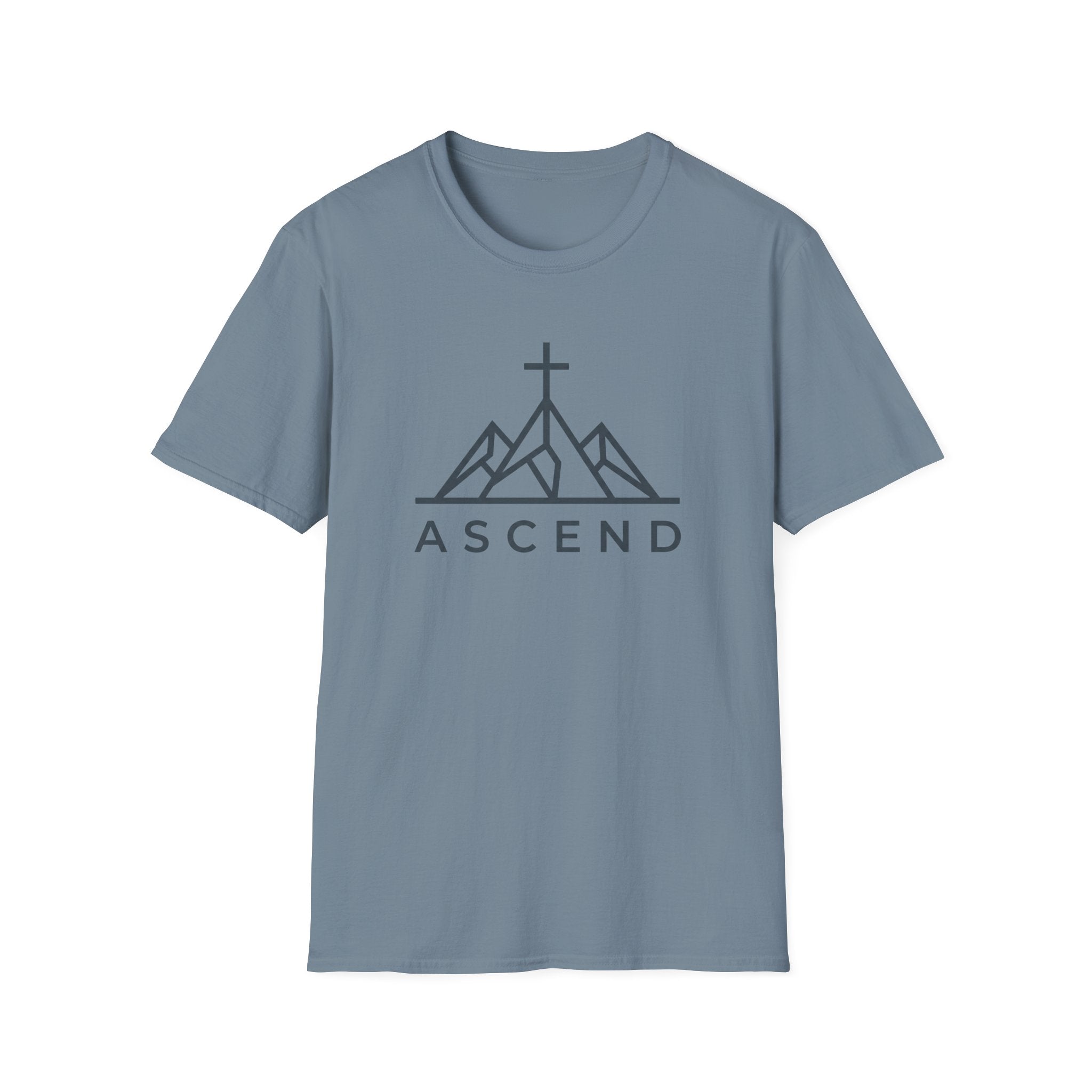 Ascend Outdoor Hiking Camping Spiritual T-Shirt Designed For The Faithful