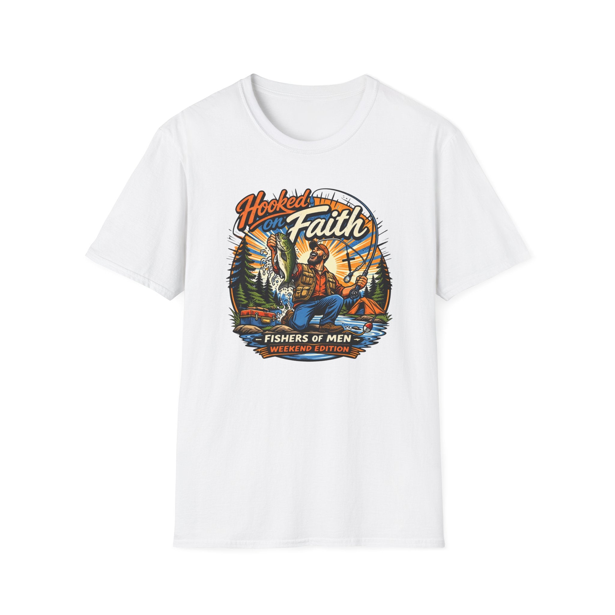 Hooked On Faith Fishers Of Men Weekend Edition T-Shirt