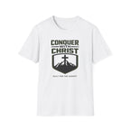 Conquer With Christ - Built For The Summit T-Shirt