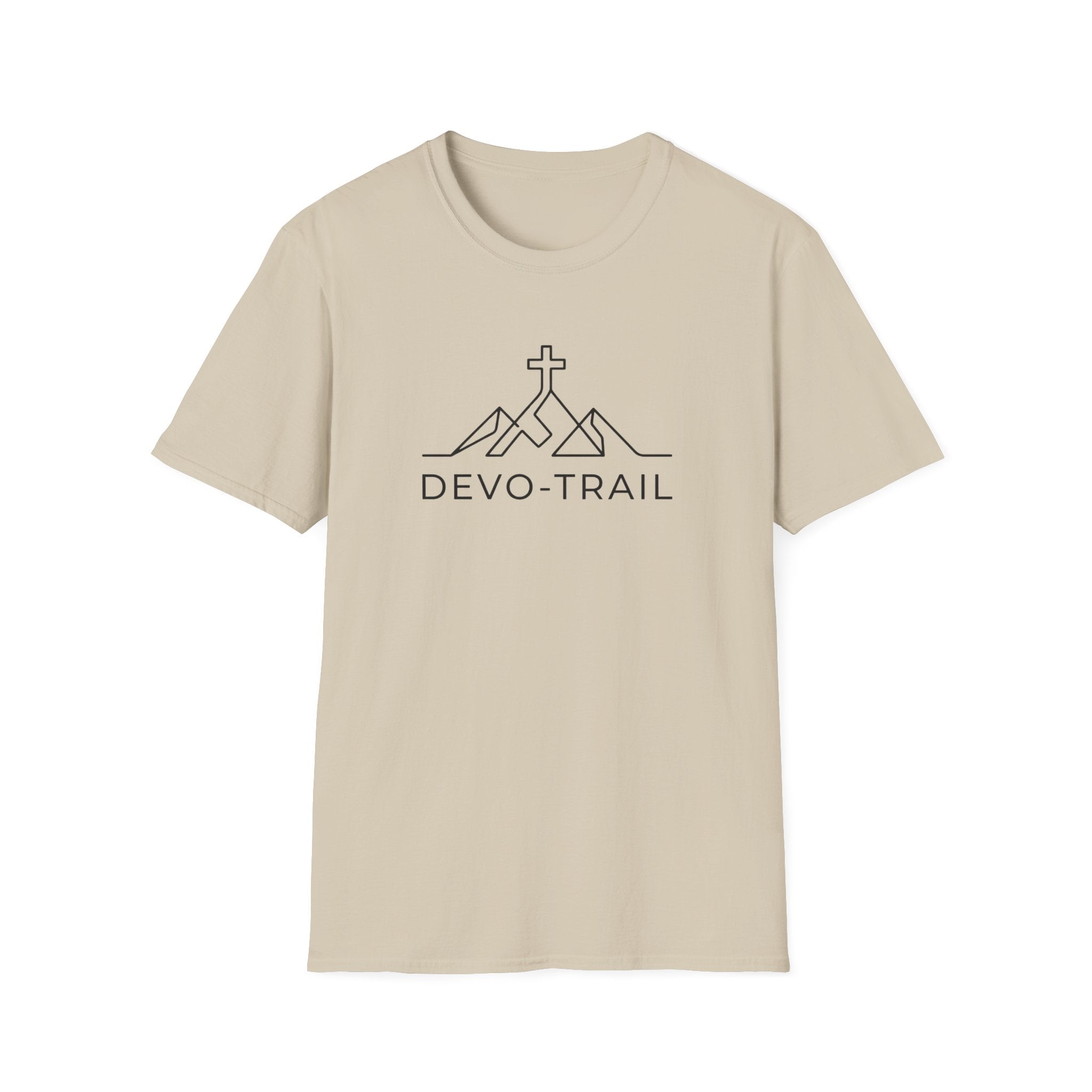 Devo-Trail Outdoor Hiking Camping Fun T-Shirt Designed For The Faithful