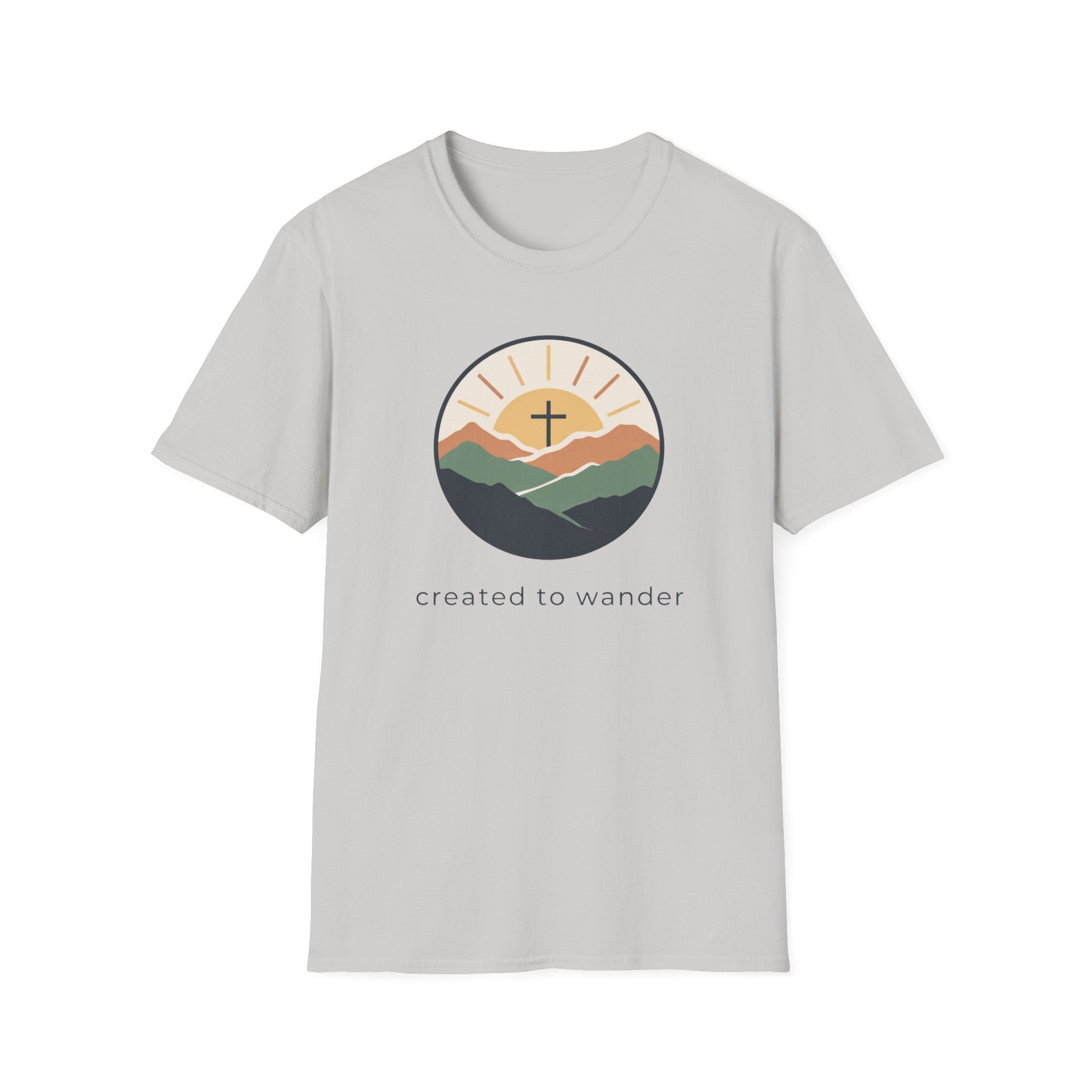 Created To Wander Outdoor Design For The Faithful T-Shirt