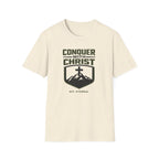 Conquer With Christ Est. Eternal Outdoor T-Shirt