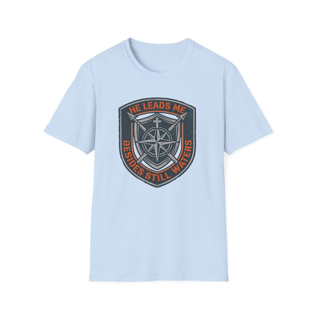 He Leads Me Beside Still Waters T-Shirt