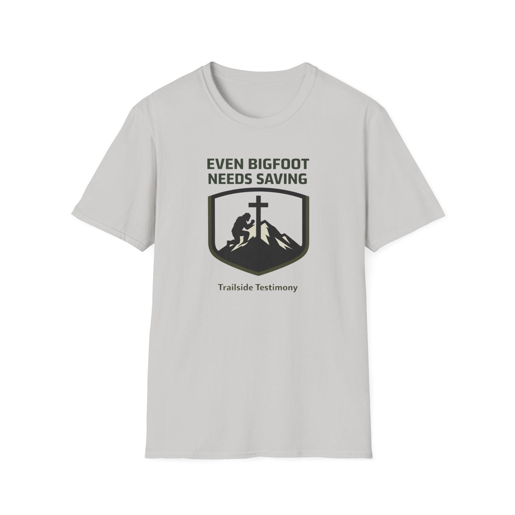 Even Bigfoot Needs Saving Outdoor T-Shirt
