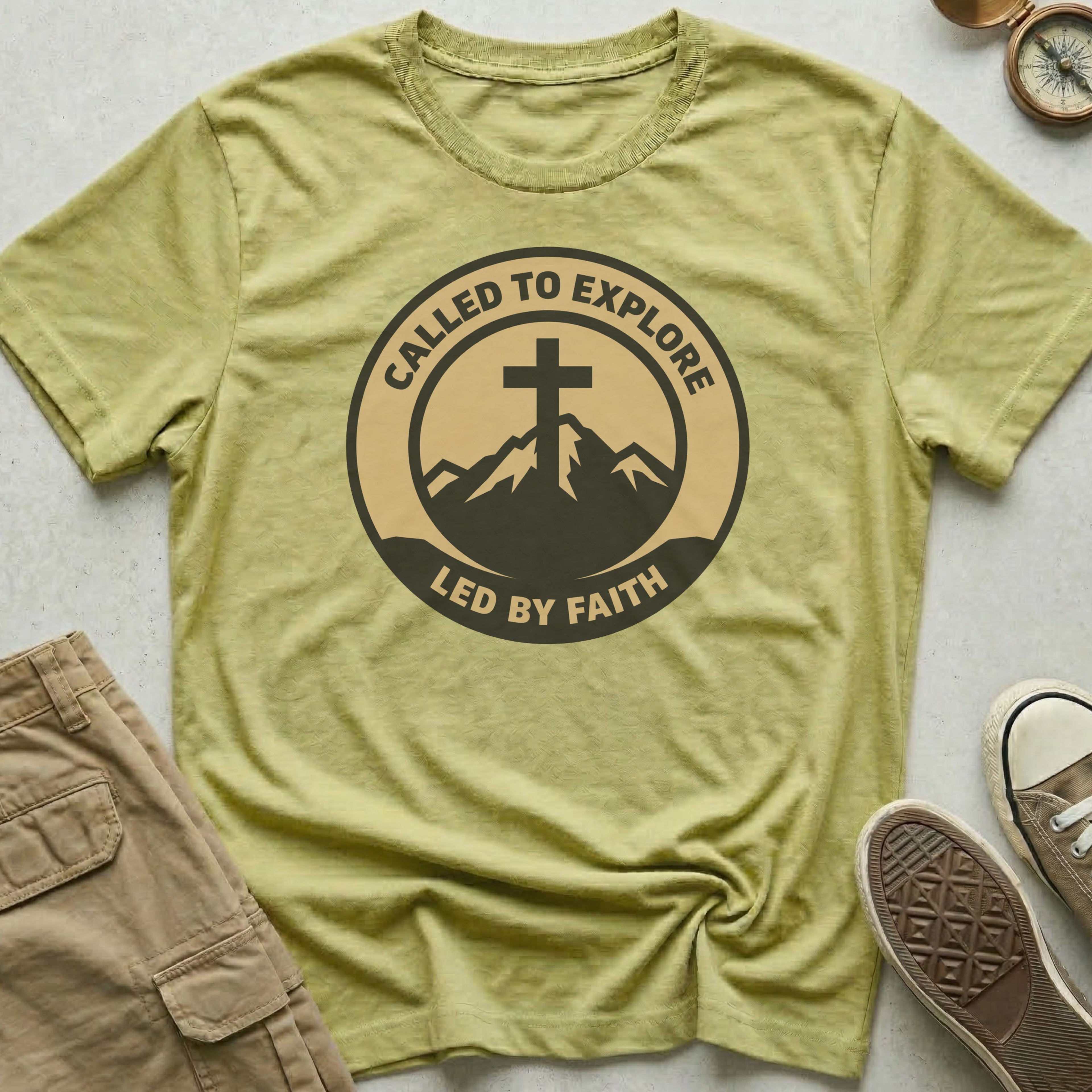 Called To Explore - Led By Faith T-Shirt