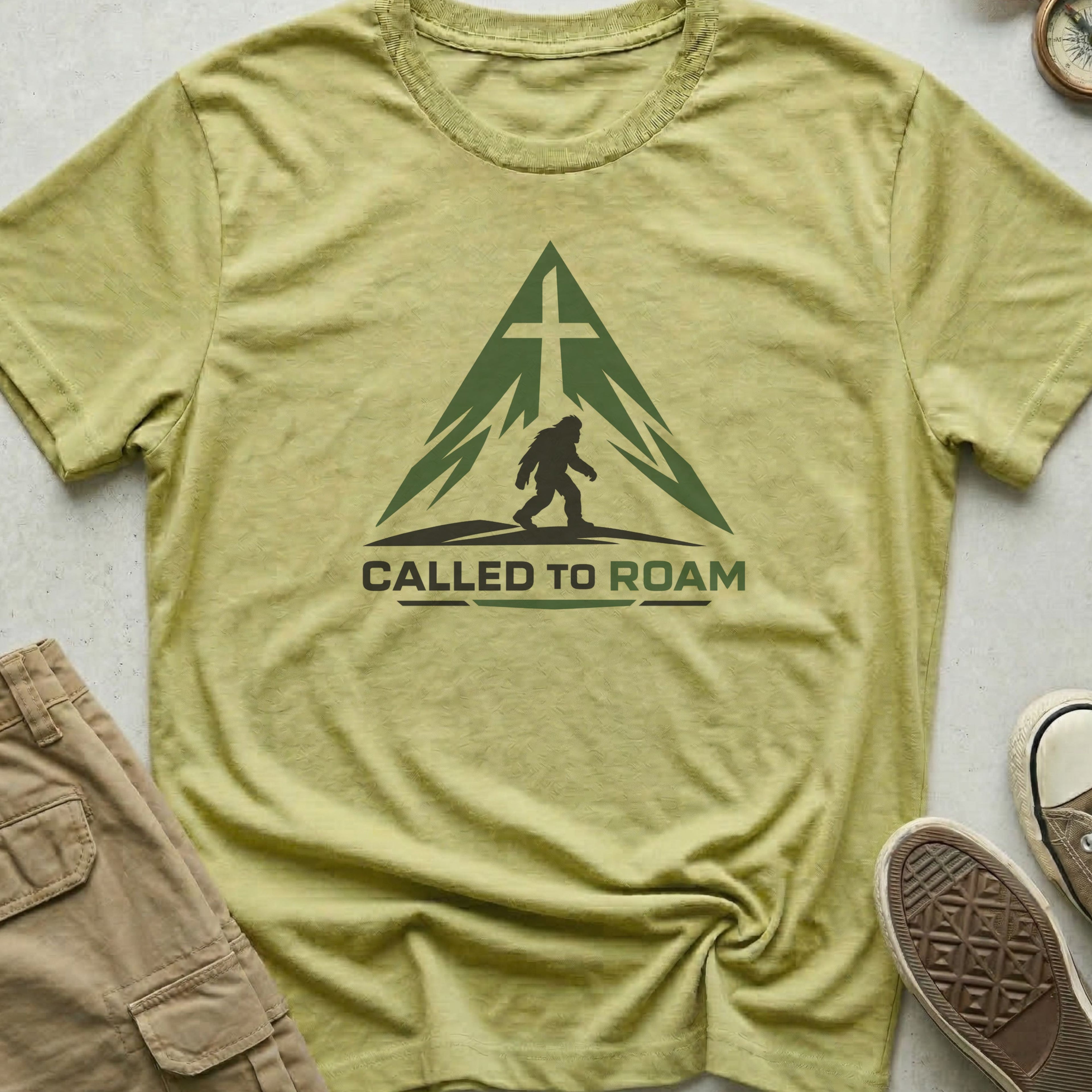 Called To Roam Bigfoot Outdoor T-Shirt