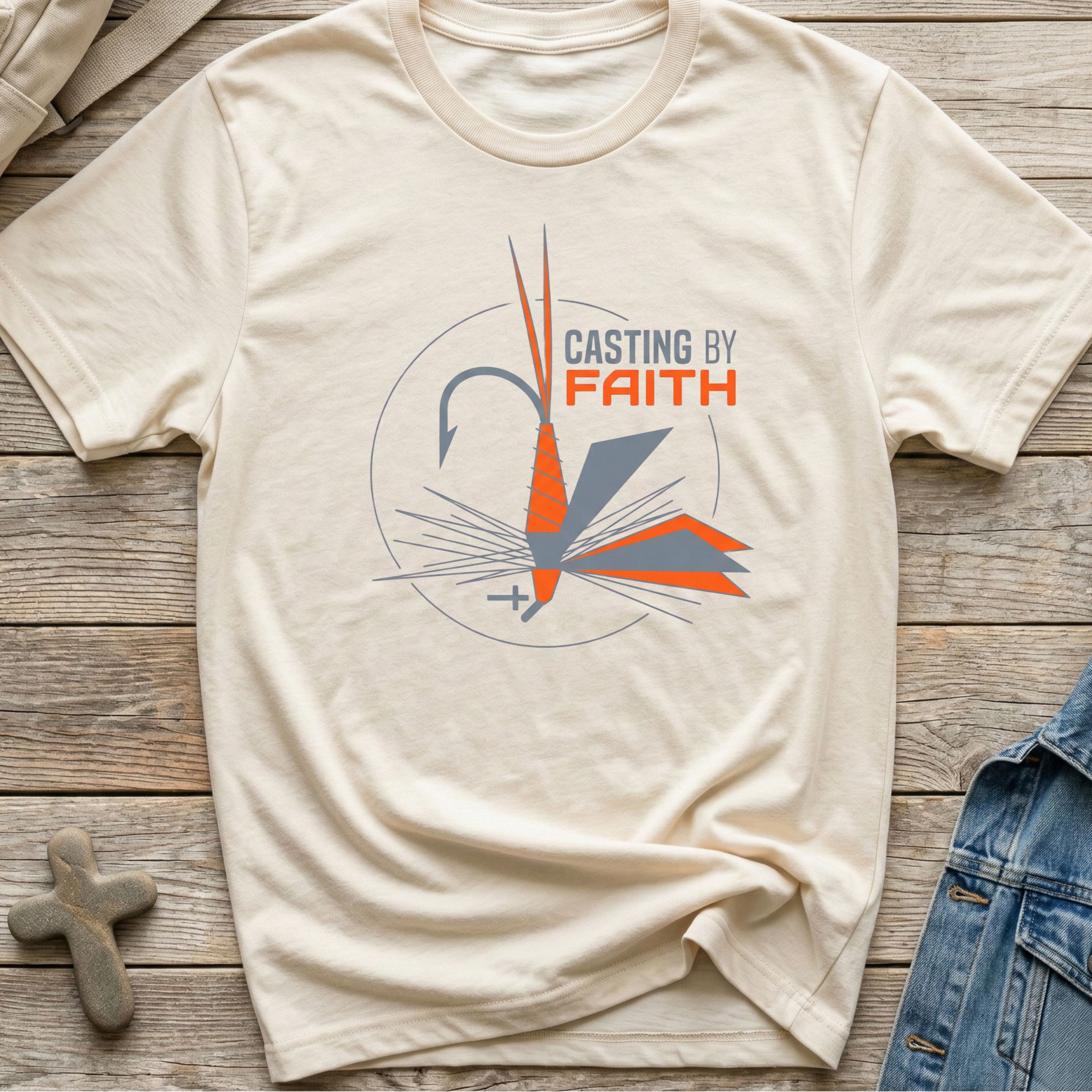 Casting By Faith Flyfishing T-Shirt