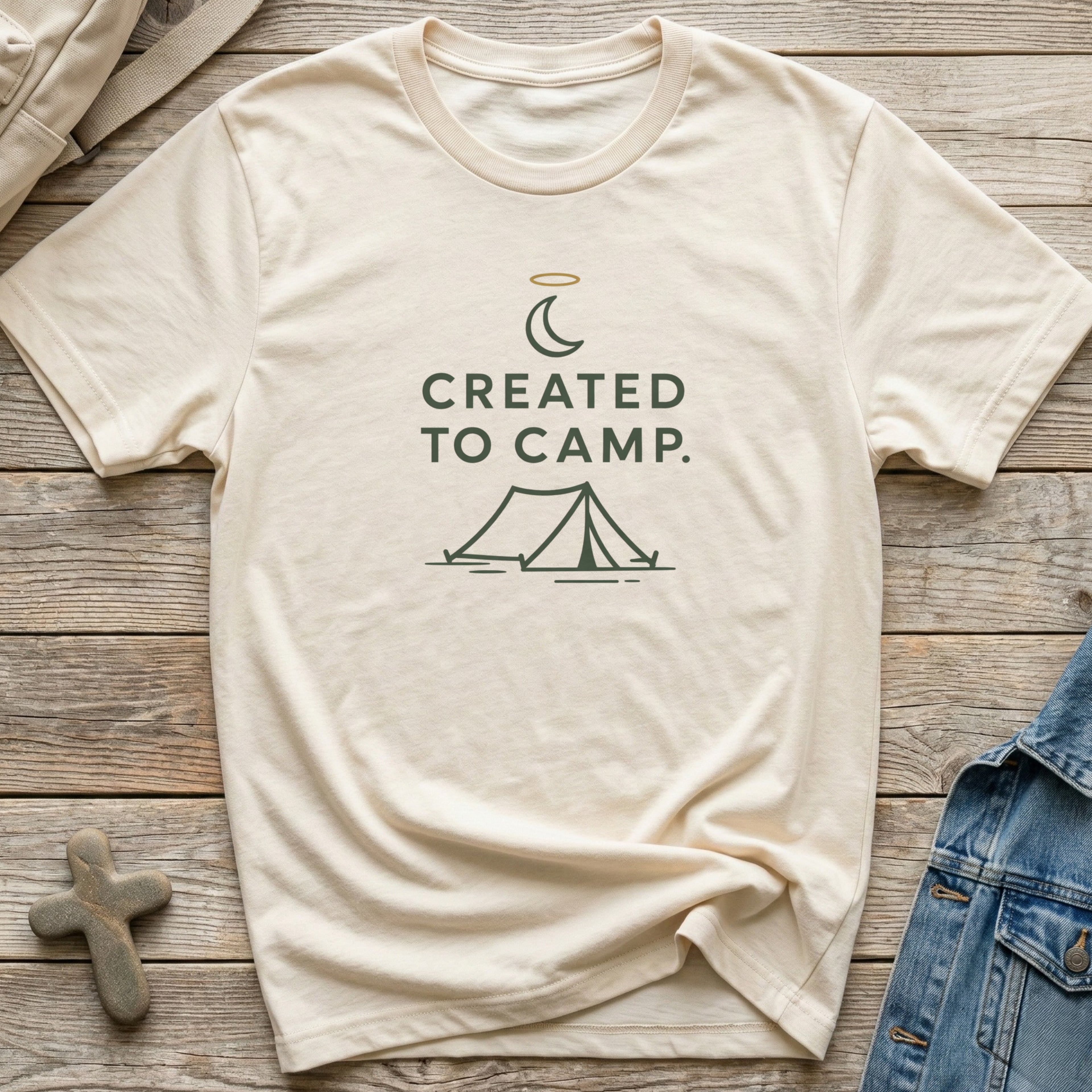 Created to Camp T-Shirt