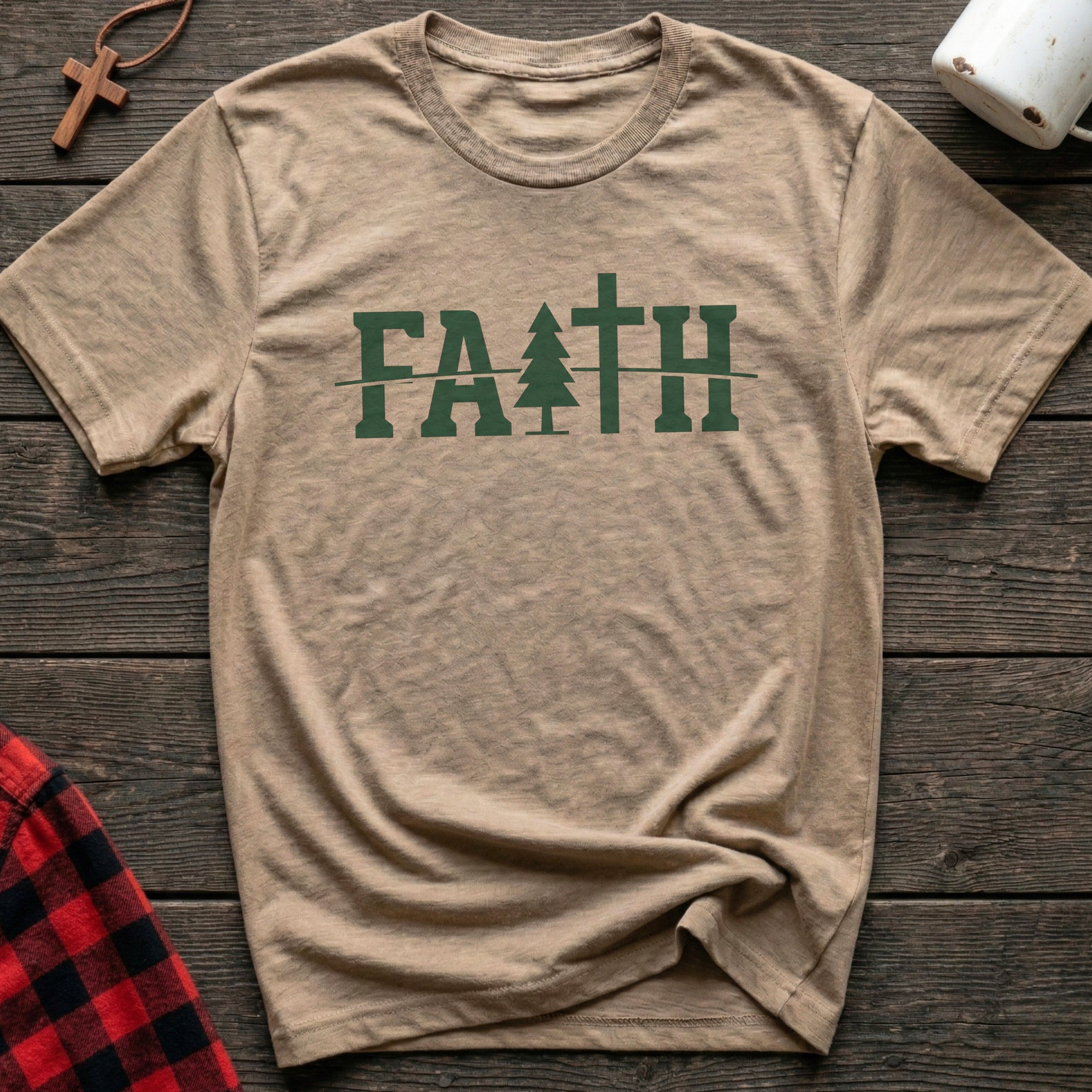 FAITH Outdoor Hiking Camping T-Shirt